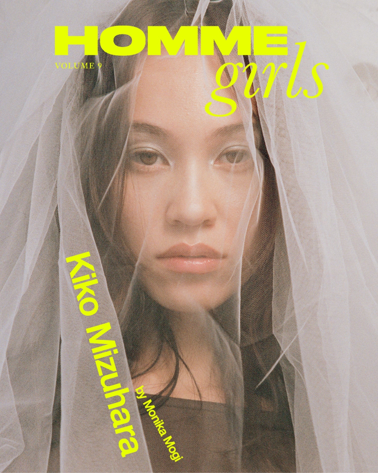 HOMME girls VOLUME 9 Spring/Summer 2023 – KIKO MIZUHARA｜水原 希子