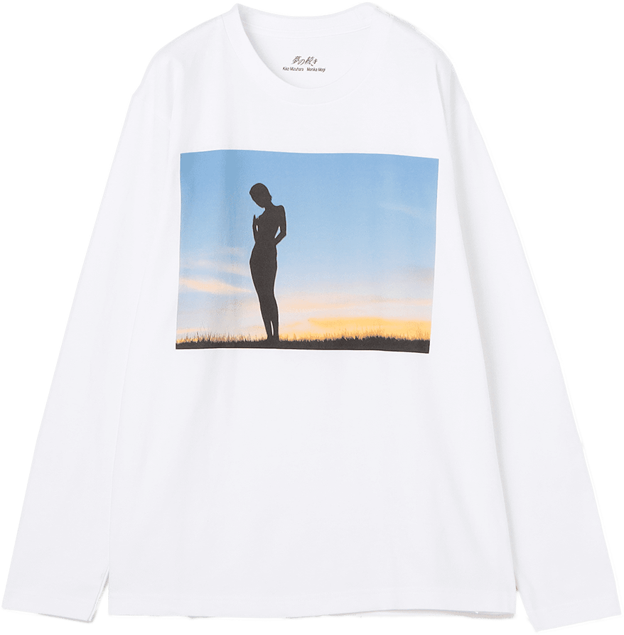 ロングスリーブＴシャツ White